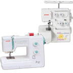 Janome Sewist 500 and Magnolia 7034D 3/4 Serger Package & FREE BONUS