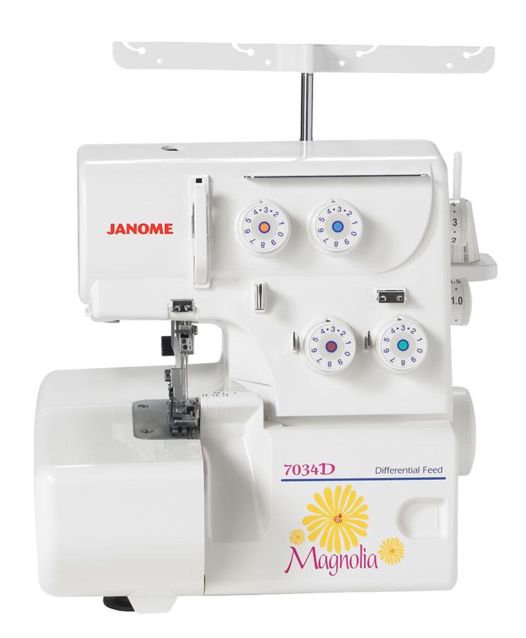 Janome Sewist 500 and Magnolia 7034D 3/4 Serger Package & FREE BONUS
