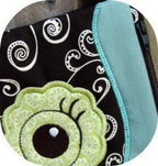Embroidery Garden Owl Wristlet and Purse Set - Sewingmachinesplus.com