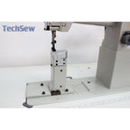 Techsew 860 Post Bed Walking Foot Industrial Sewing Machine with Assembled Table and Motor - Sewingmachinesplus.com