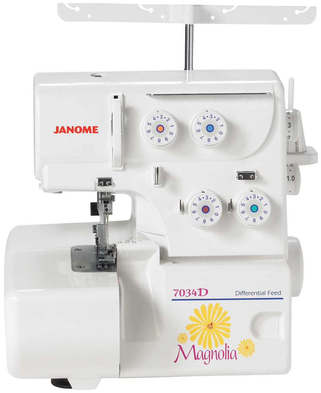 Janome Magnolia 7034D 3- & 4-Thread Serger w/ Differential Feed & FREE BONUS