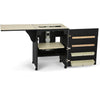 Arrow 98503 Sewnatra Compact Sewing Cabinet - Black Finish