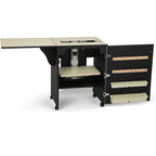 Arrow 98503 Sewnatra Compact Sewing Cabinet - Black Finish