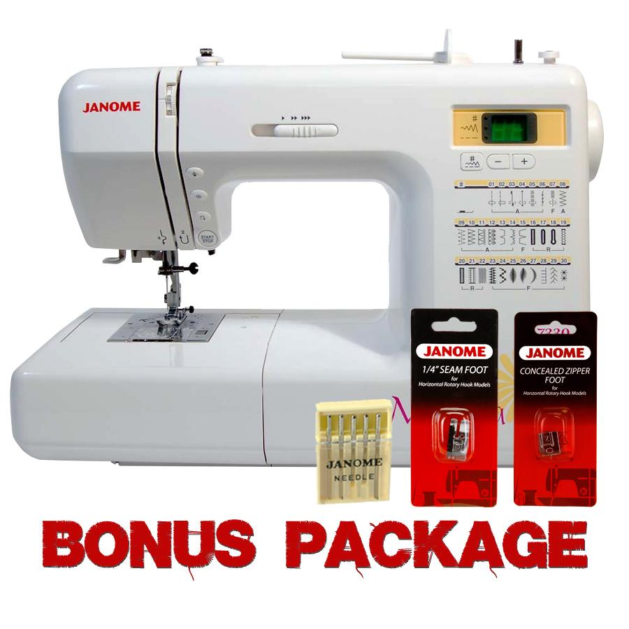 Janome Magnolia 7330 Sewing Machine w/ FREE BONUS