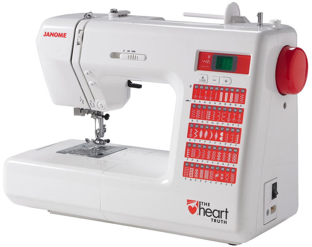 Janome Heart Truth Electronic HT2008 - Sewingmachinesplus.com