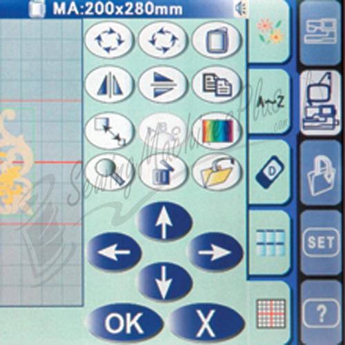 Janome Upgraded Memory Craft 11000 Embroidery & Sewing Machine