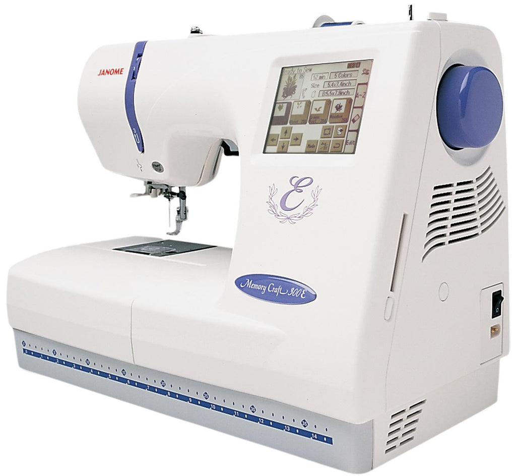 Janome Memory Craft 300E w/ FREE BONUS