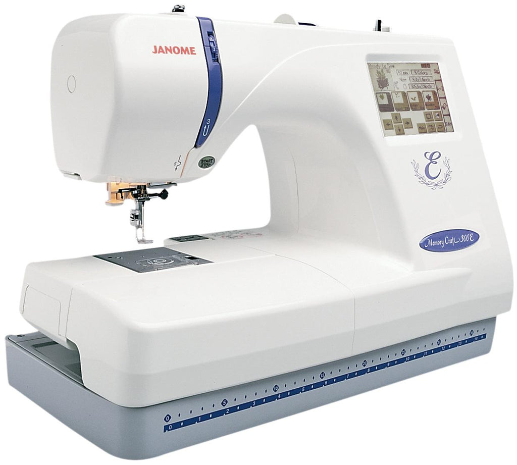 Janome Memory Craft 300E w/ FREE BONUS