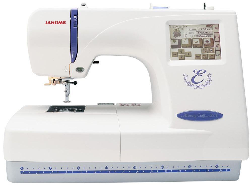 Janome Memory Craft 300E w/ FREE BONUS