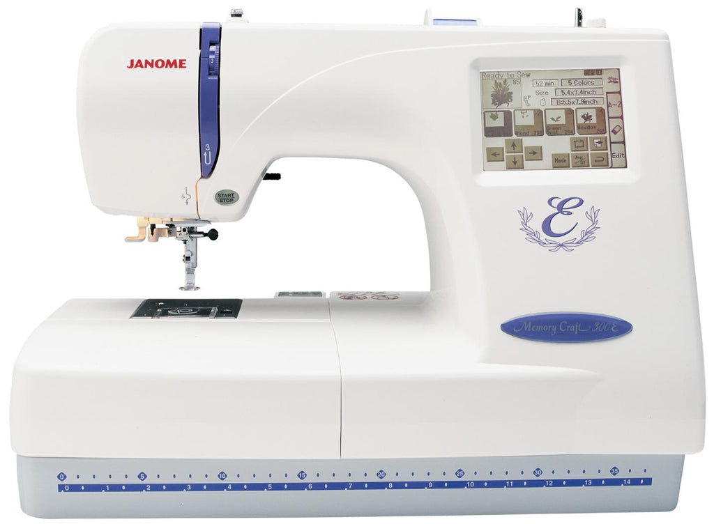 Janome Memory Craft 300E w/ FREE BONUS