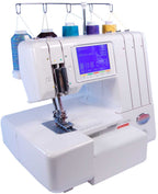 Janome Compulock 888 5 Thread Serger w/ 21 Stitches - Sewingmachinesplus.com