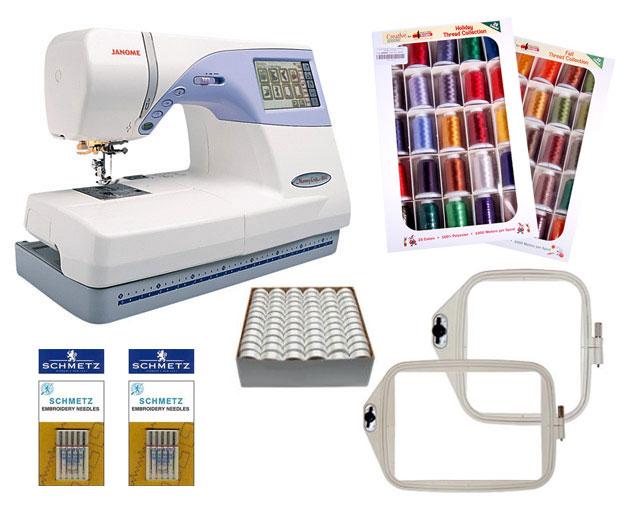 Janome Memory Craft 9500 Sewing Machine Thread Deal - Sewingmachinesplus.com
