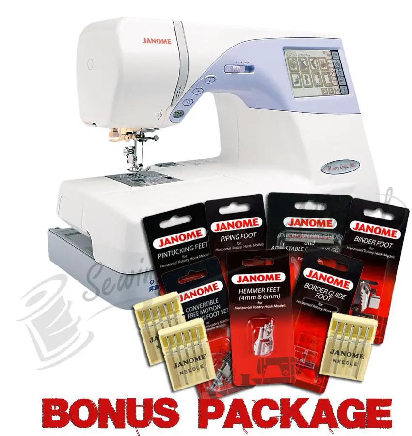 Janome Memory Craft 9500 w/ FREE BONUS