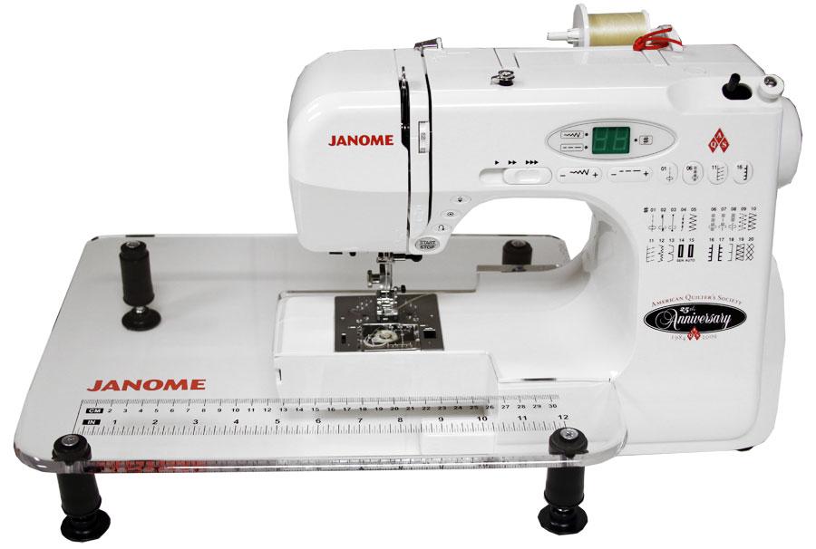 Janome AQS - 2009 - Quilters Combo w/ Extension Table & 4 Presser Feet - Sewingmachinesplus.com