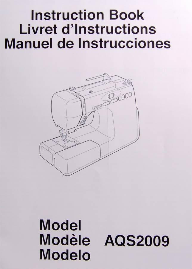 Janome AQS - 2009 25th Anniversary Machine Excellent Buy - Sewingmachinesplus.com