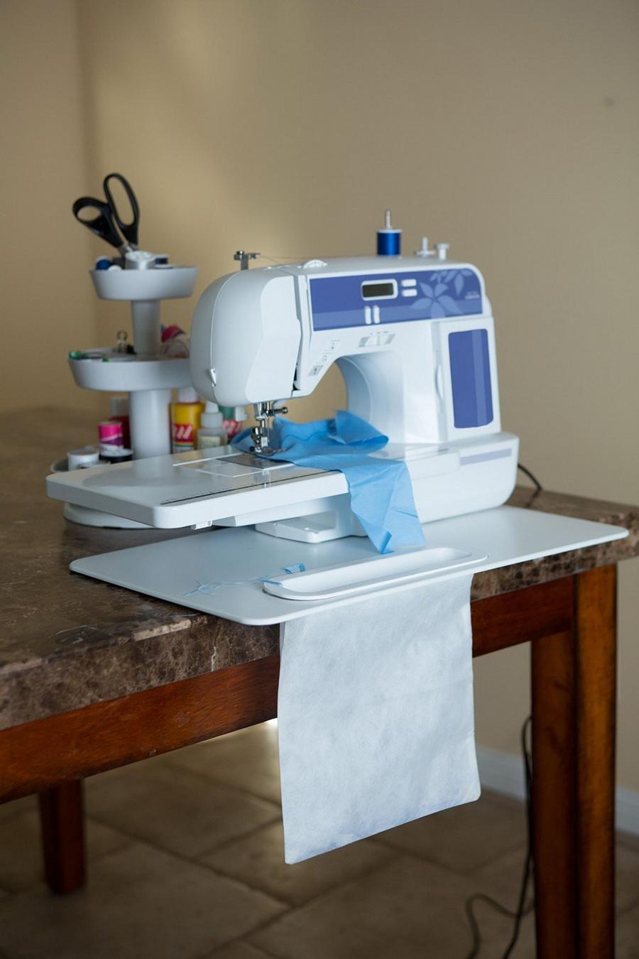 Pedal-Sta Sewing Pad and Craft Trim Catcher