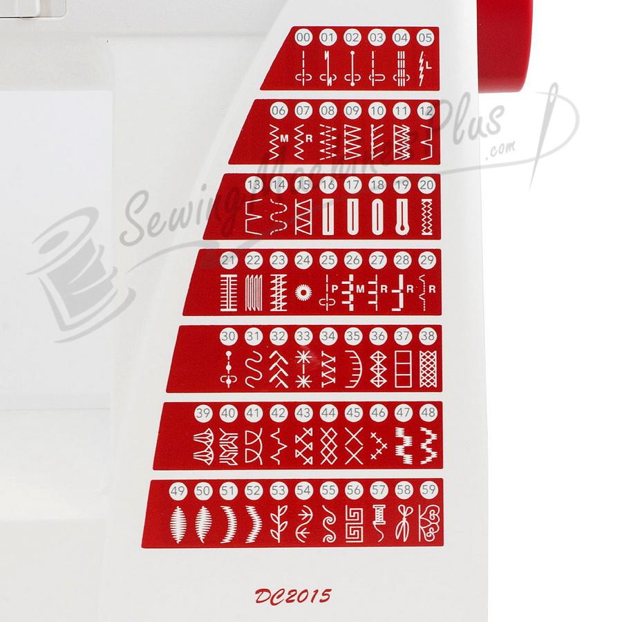Janome DC2015 Limited Edition Computerized Sewing Machine (NEW!) with FREE BONUS ITEMS