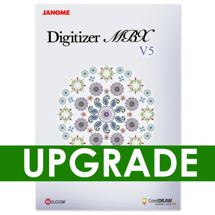 Janome MBX v5 Upgrade-from Digitizer MB or later to Digitizer MBX v5