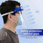 High Quality Face Shield - 10 Pack (FREE 4oz. Bottle of Hand Sanitizer Included) - Sewingmachinesplus.com