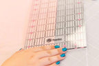Crafters Companion Threaders 6 Inches x 24 Inches Folding Ruler