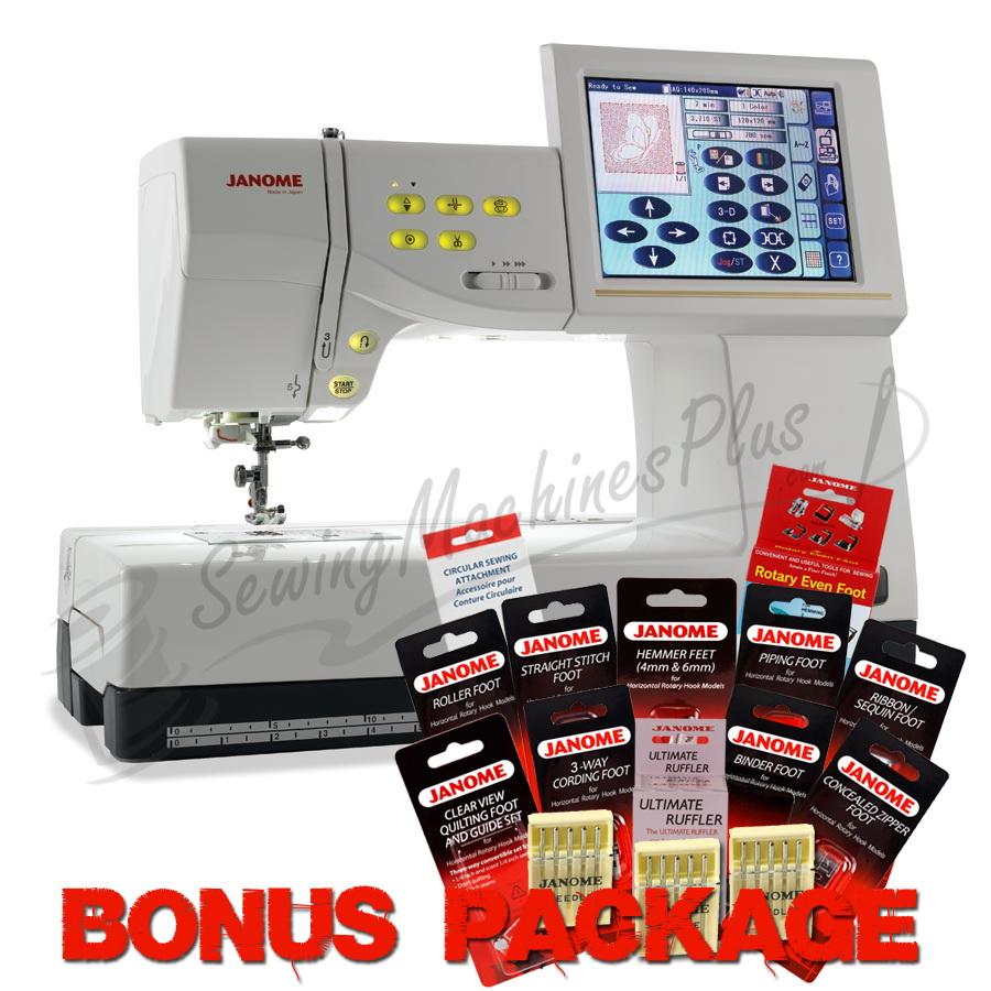 Janome Memory Craft 11000 SE Sewing, Quilting, & Embroidery w/ BONUS | $99/month