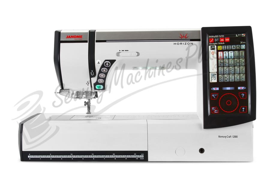Janome Horizon MC12000 Embroidery, Sewing & Quilting w/ FREE BONUS