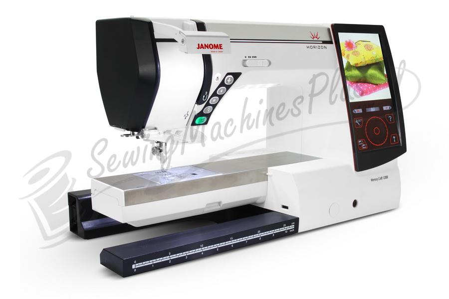 Janome Horizon MC12000 Embroidery, Sewing & Quilting w/ FREE BONUS