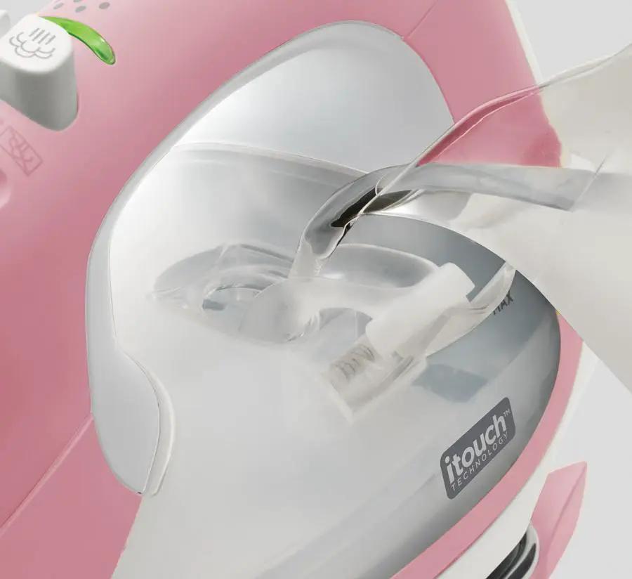 Limited Edition Oliso Pro TG1600 pink iron with white soleplate