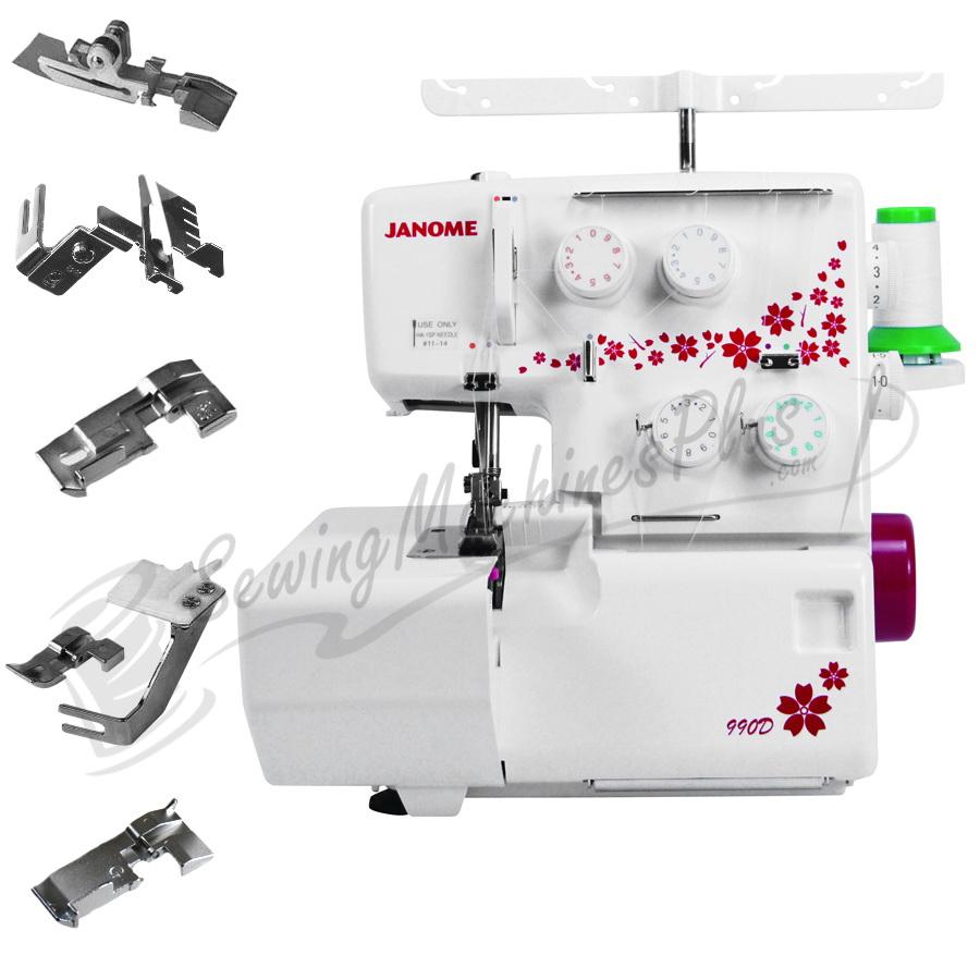 Janome 990D My Lock Serger Machine w/ FREE BONUS