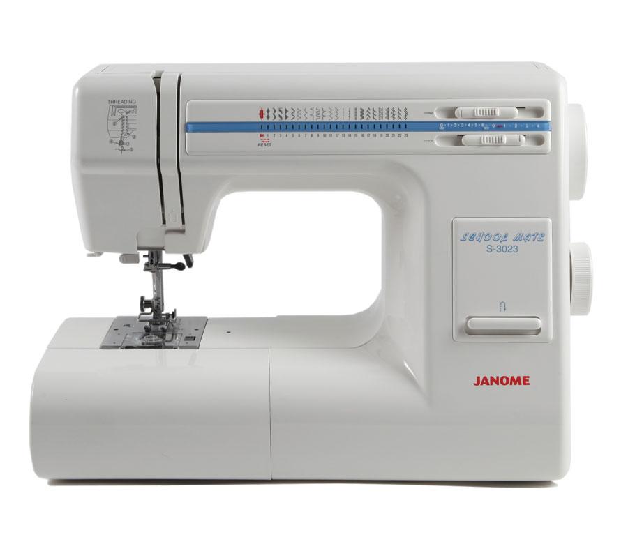 Janome Schoolmate S-3023 Sewing Machine & FREE BONUS