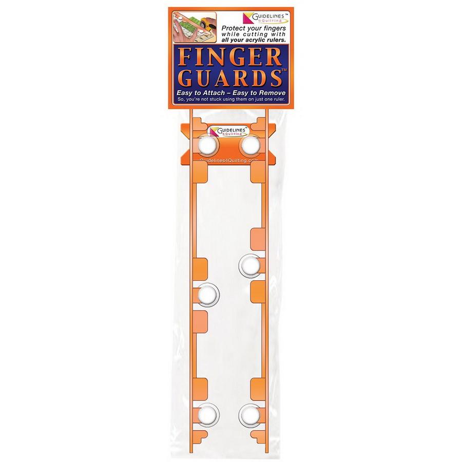 Guidelines 4 Quilting - Finger Guards for Regular Acrylic Rulers