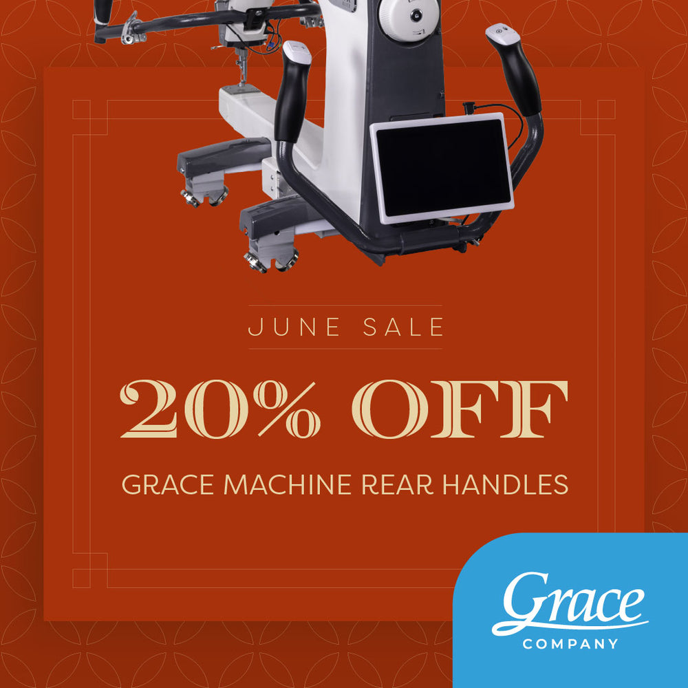 Grace Qnique 19 X Elite - 19" Longarm Quilting Machine