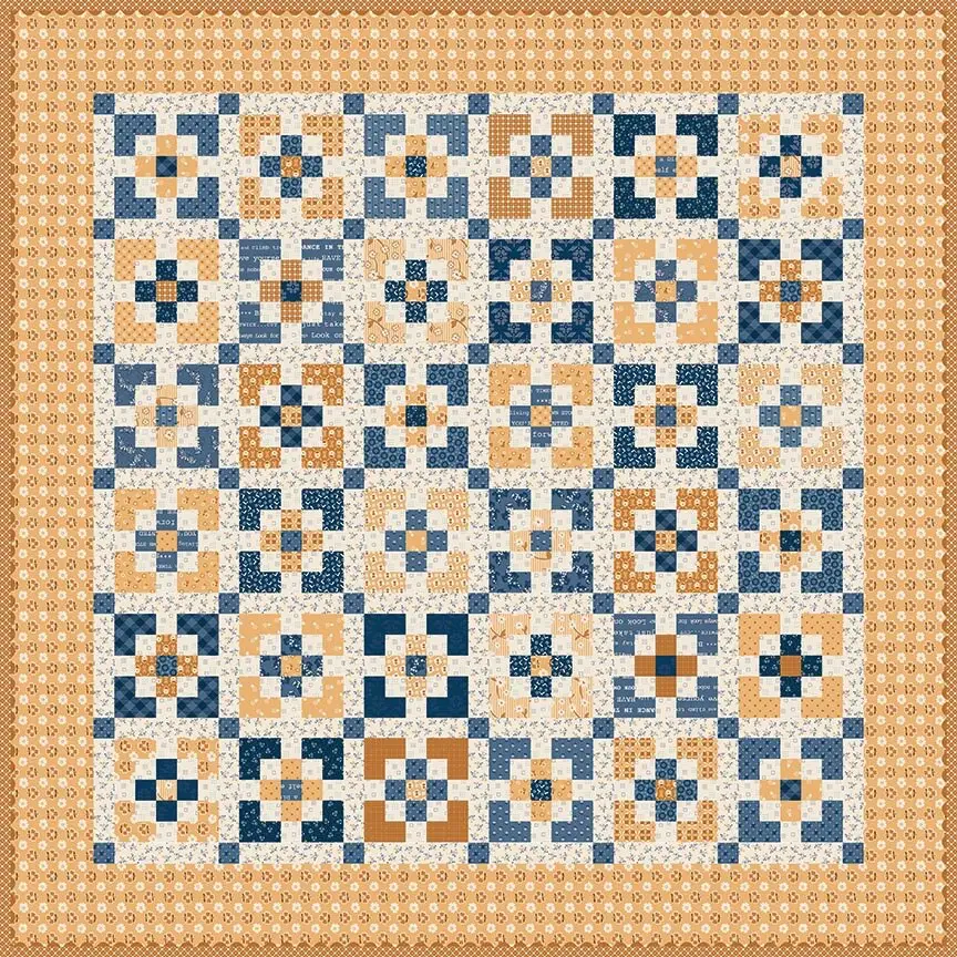 Riley Blake Charmed Table Topper or Baby Quilt Kit (KT-18131)