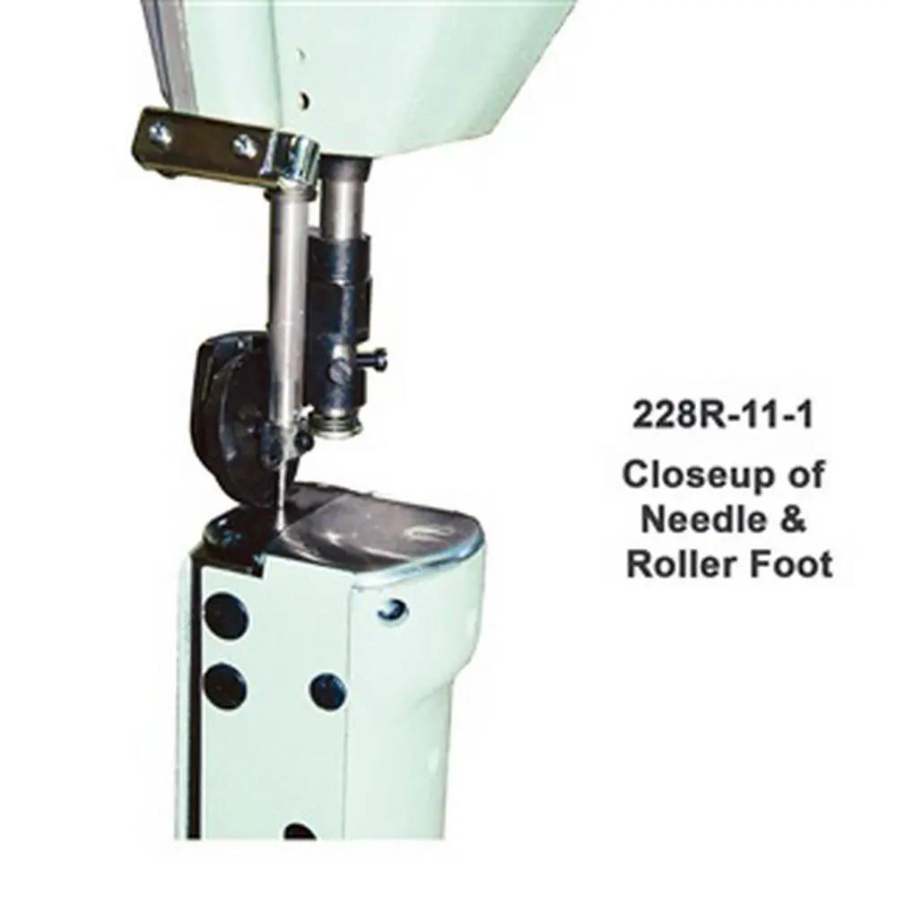 Consew 228R - 11 - 1 High Speed, Post Type, Single Needle, Drop Feed, Lockstitch Machine With Assembled Table - Sewingmachinesplus.com