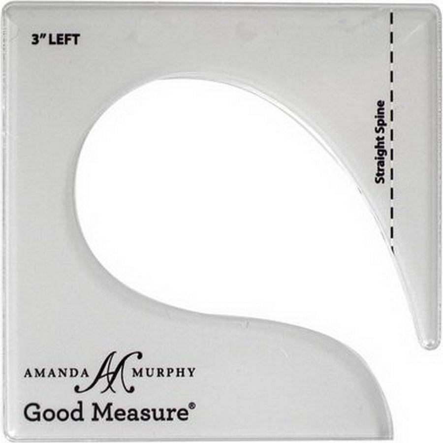 Good Measure Long Arm Every Feather Plume 2 Quilting Template Ruler 4 PC Set - Sewingmachinesplus.com