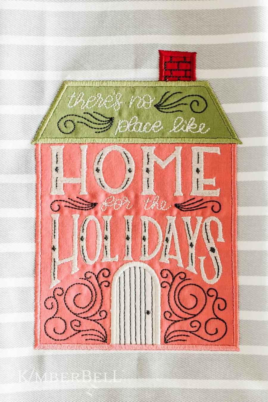 Kimberbell Curated Home for the Holidays Pattern KD203 - Sewingmachinesplus.com