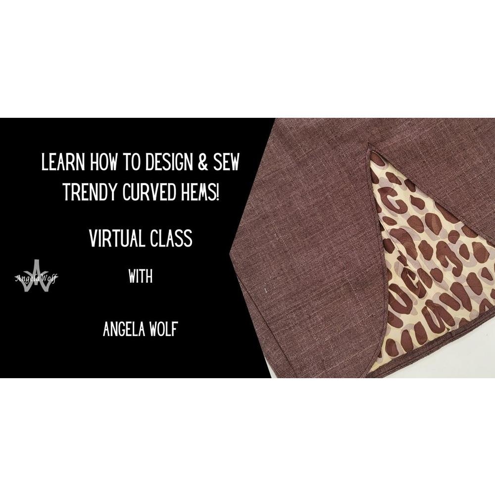 Angela Wolf Academy Design & Sew a Trendy Slit Hem Class - Sewingmachinesplus.com