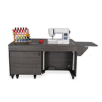 Kangaroo Sewing Furniture - Kangaroo and Joey II - Gray (K8807) - Sewingmachinesplus.com