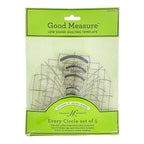 Good Measure Low Shank Circle Quilting Template Ruler 5 PC Set - Sewingmachinesplus.com
