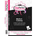 StayPerfect Medium Cutaway Pre Cut Stabilizer Sheets 25 pack - Sewingmachinesplus.com