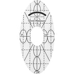 Good Measure Every Oval Quilting Template Ruler 5 PC Set - Sewingmachinesplus.com