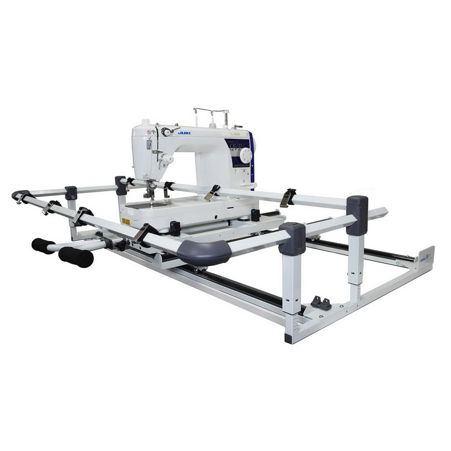 Juki Light Weight Portable Fabric Frame for Domestic Machines (Includes Carriage and Handles) [Machine Not Included] - Sewingmachinesplus.com