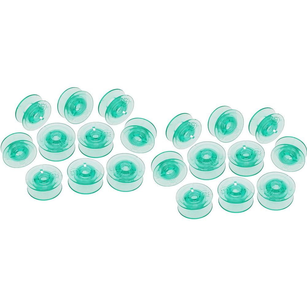 20 Transparent Bobbins for Groups 5, 6, 7