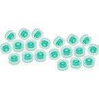 20 Transparent Bobbins for Groups 5, 6, 7