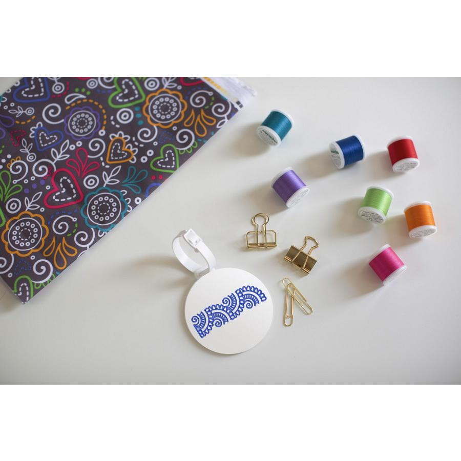 Baby Lock Accomplish Luggage Tag Genuine Collection - Sewingmachinesplus.com