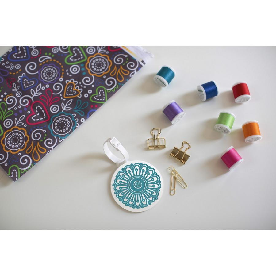 Baby Lock Jubilant Luggage Tag Genuine Collection - Sewingmachinesplus.com