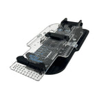 Leveler Pro Plus Hoop Kit Add-On for a hooping station; clear acrylic ruler with black mounting hardware by Tex Inc