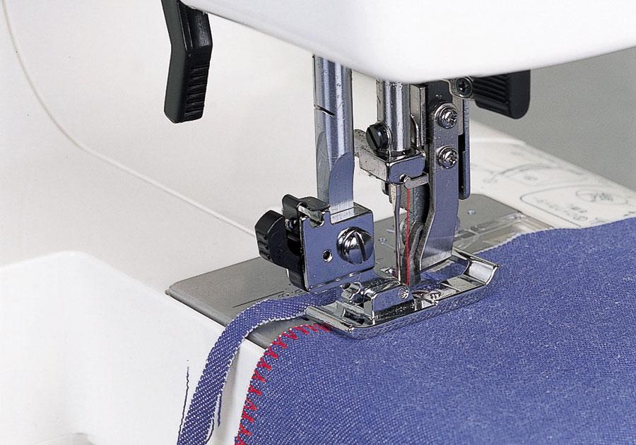 Janome Jem Gold Plus FS Portable Sewing Machine with Light Serging System - Sewingmachinesplus.com