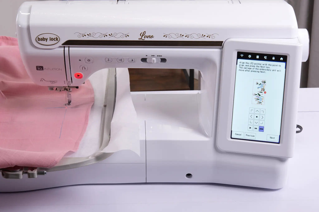 Baby Lock Luna Sewing and Embroidery Machine