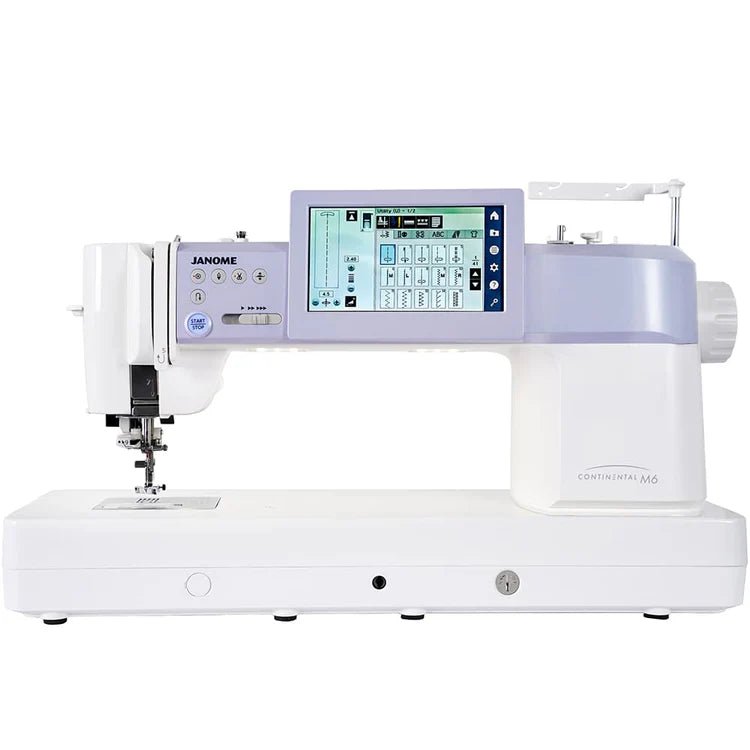 Janome Continental M6 Sewing and Quilting Machine (OPEN BOX MODEL) - Sewingmachinesplus.com